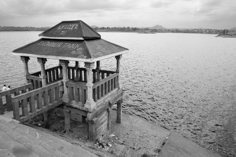 Water sustainability for sustainable agriculture - Thonnur Kere, a rejuvenated irrigation tank from 12th century in Mandya district, Karnataka - depicting the need to reduce groundwater dependence of agriculture by promoting use of existing irrigation tanks